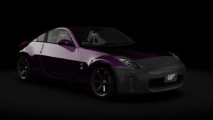 Nissan 350z – Street Tuned – Initial G — Very_Dark_Purplish_Red_Pearl