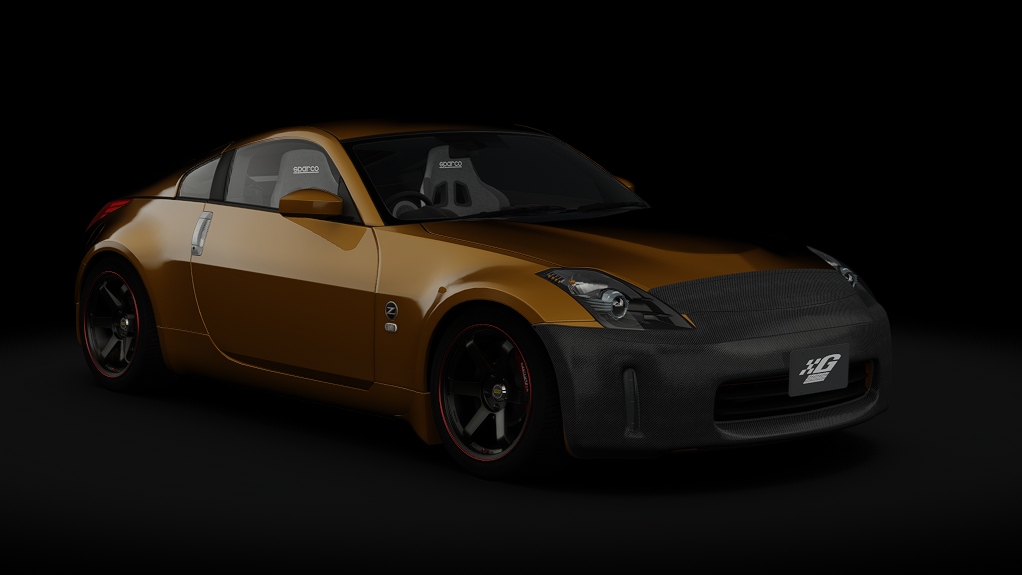 orange Nissan 350z – Street Tuned – Initial G — orange