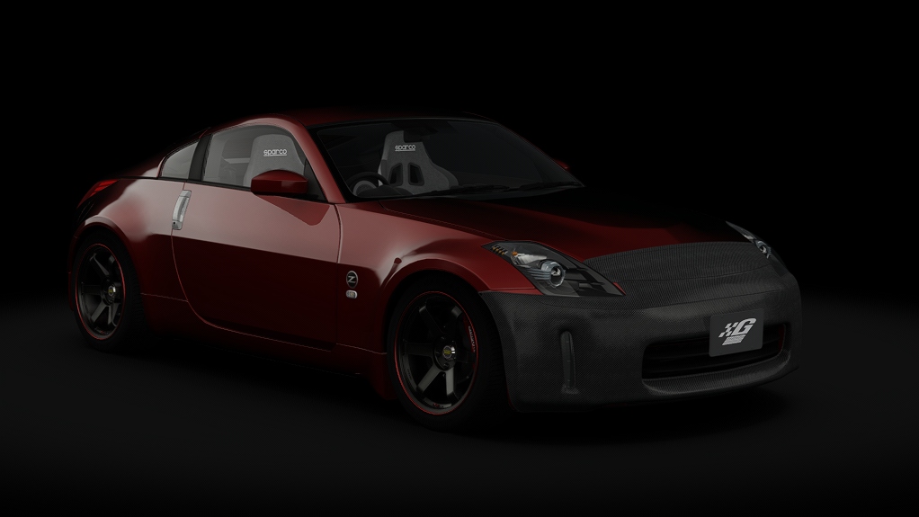 red Nissan 350z – Street Tuned – Initial G — red
