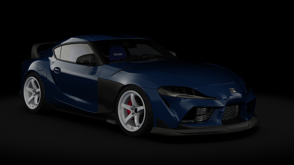Downshift Blue Mettalic Toyota GR Supra – Street Tuned – Initial G — Downshift Blue Mettalic