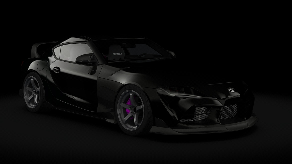 INITIAL G Black Toyota GR Supra – Street Tuned – Initial G — INITIAL G Black