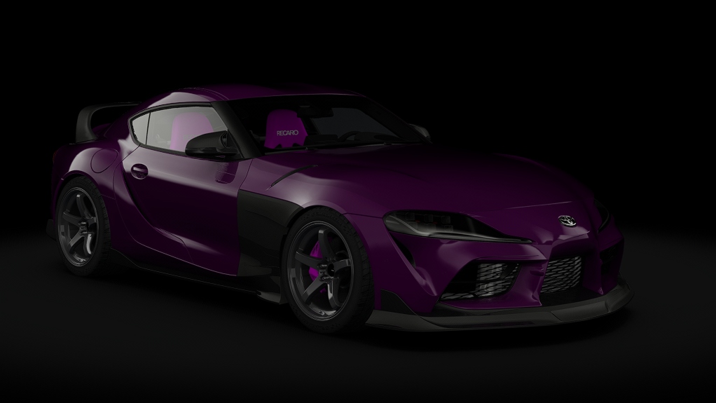INITIAL G Dark Purple Toyota GR Supra – Street Tuned – Initial G — INITIAL G Dark Purple