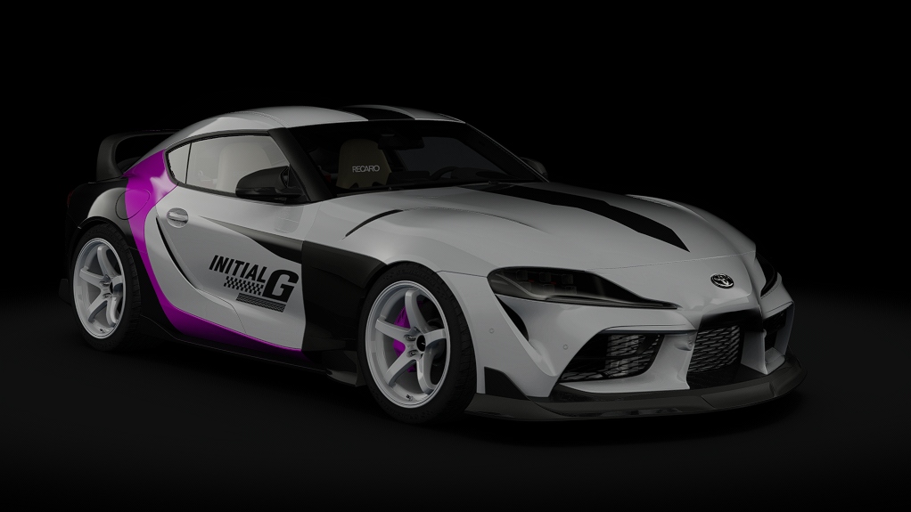 INITIAL G Grey Toyota GR Supra – Street Tuned – Initial G — INITIAL G Grey