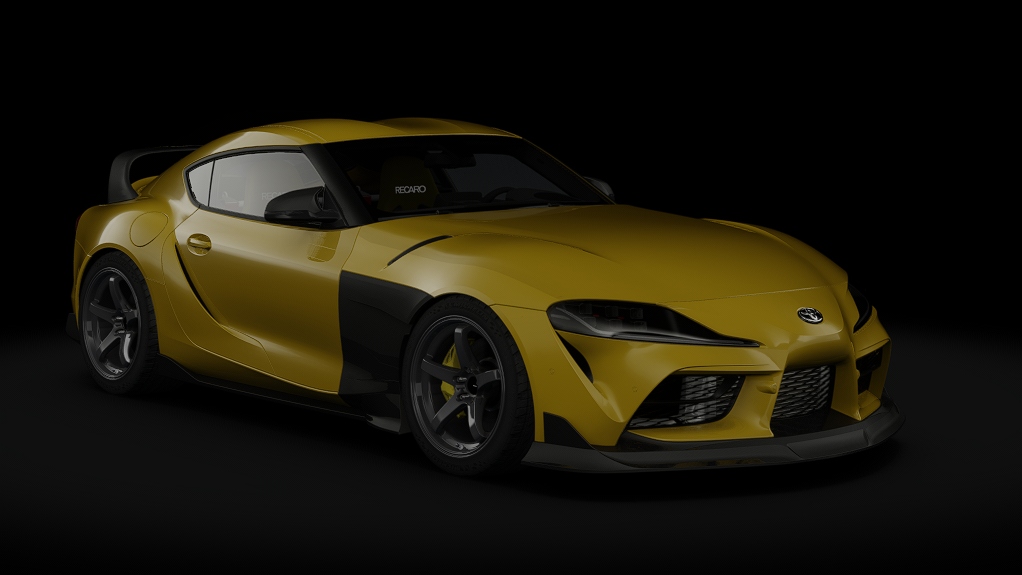 Nitro Yellow Toyota GR Supra – Street Tuned – Initial G — Nitro Yellow