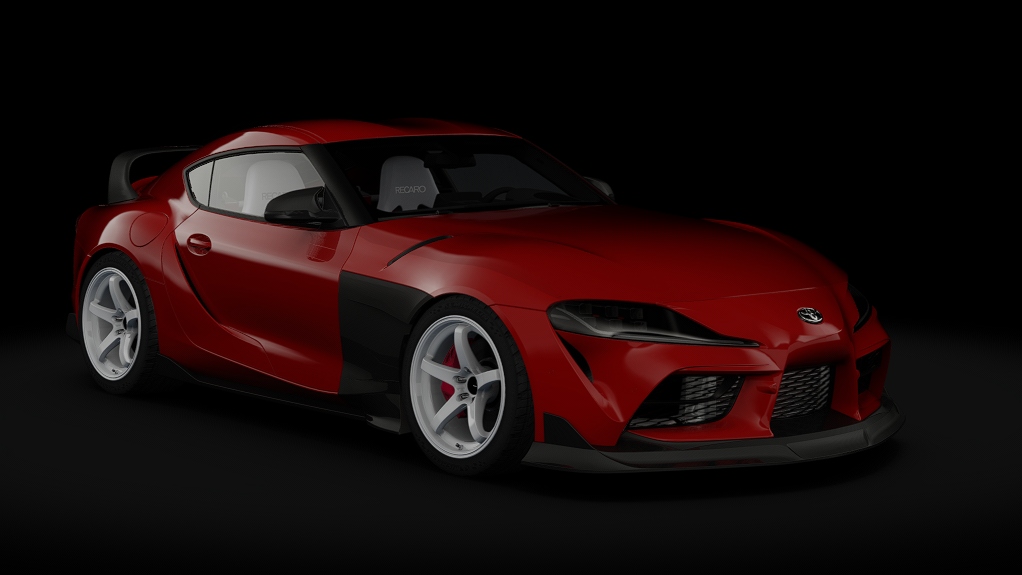 Pure Red Toyota GR Supra – Street Tuned – Initial G — Pure Red