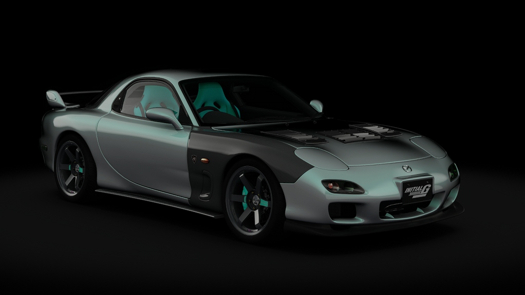 25_White Pearl Mazda RX-7 Street Tuned – Initial G — 25_White Pearl