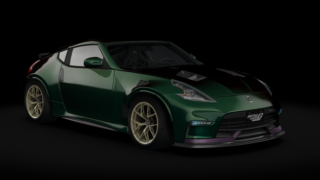 27_Green_Purple_Flip Nissan 370z Nismo – Street Tuned – Initial G — 27_Green_Purple_Flip