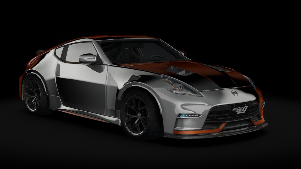 33_Racetreads_White_Black_Orange_shift Nissan 370z Nismo – Street Tuned – Initial G — 33_Racetreads_White_Black_Orange_shift